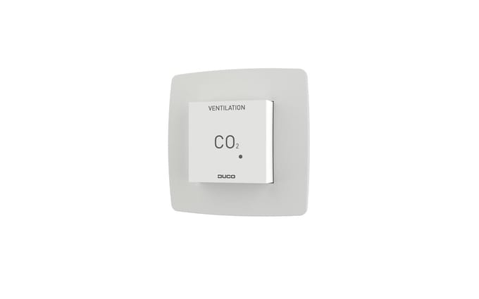 Duco 00004637 - CO2 ruimtesensor - zonder bediening - wit - bedraad