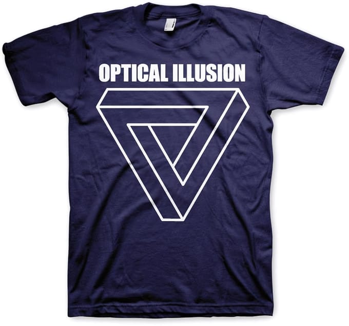 Hybris Optical Illustion Infinity Triangle T-shirt SH-1-15435-H27-12