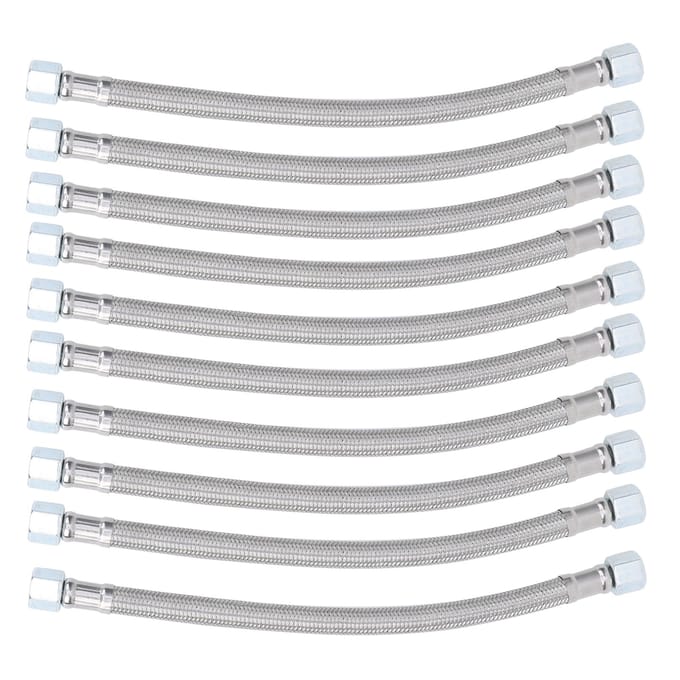 10pcs 14 x 1.5 Filetage Femelle Élément Compresseur d'Air Tuyau Frein Silencieux Sans Huile Tuyau de Ligne 40cm