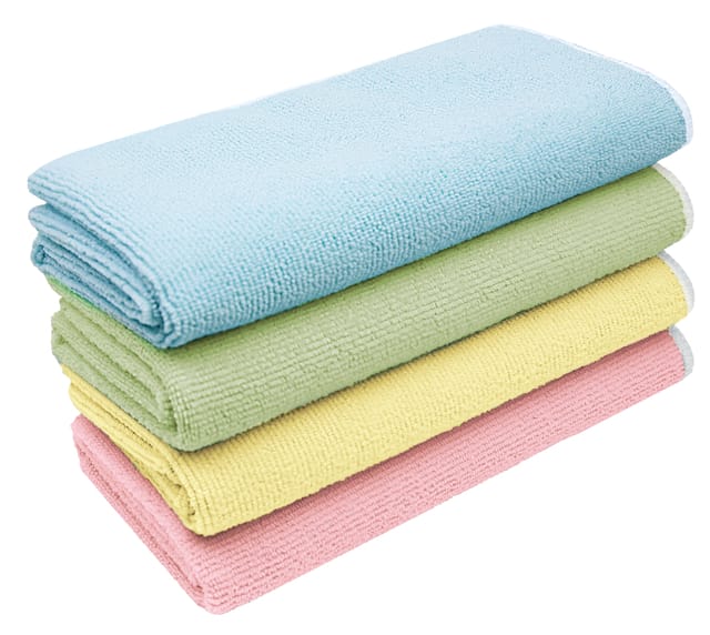 Re-belle Geel - Microvezeldoek van gerecycled PET - 5 per pack