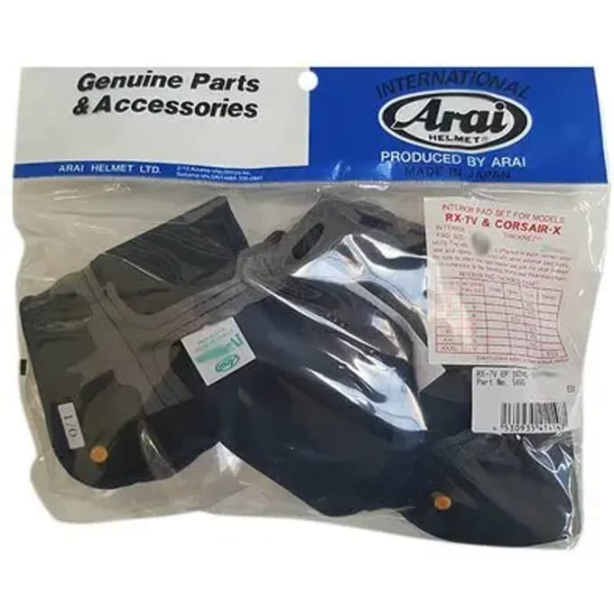 Motorhelm schuim Arai RX-7V II