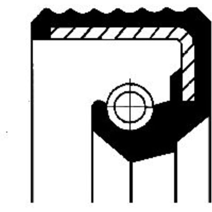 Corteco Afdichtring Stuuras 28x37x5 mm - Nieuw
