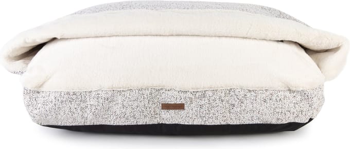 Snuggle Cave Hondenkussen Cozy Beige L 100cm _ Wasbare Hoes
