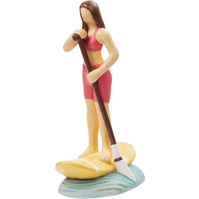 Miniatuur standup peddelaarin
