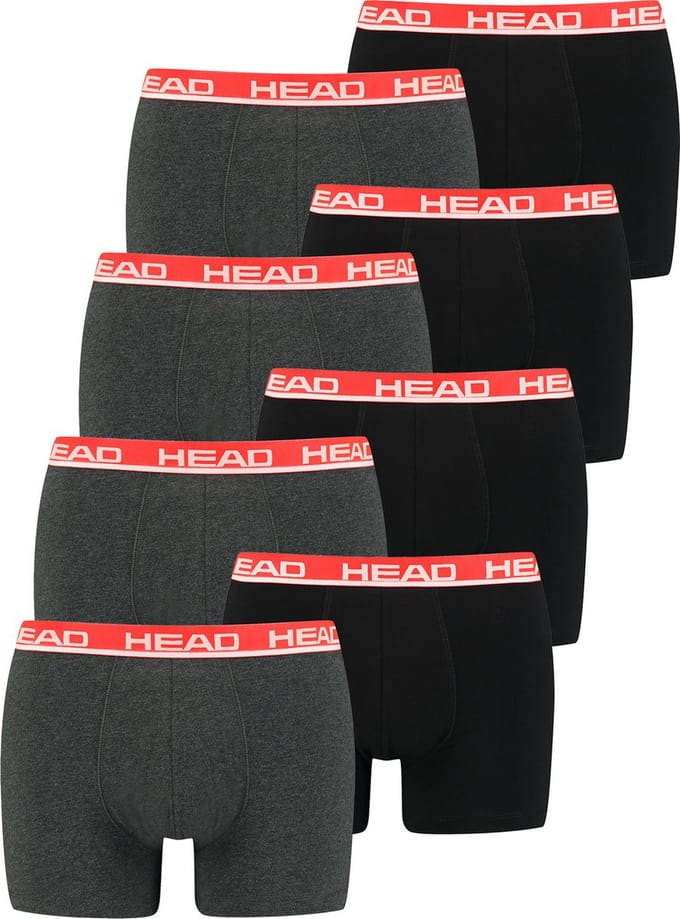 BOXERS Set van 8 Head Heren Basic Boxer Broek Shorts Ondergoed Ondergoed Set van 8