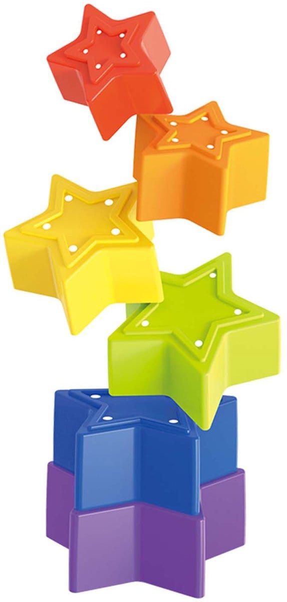 Toi-Toys Little Stars Baby Stacking Tower Star 6pcs.