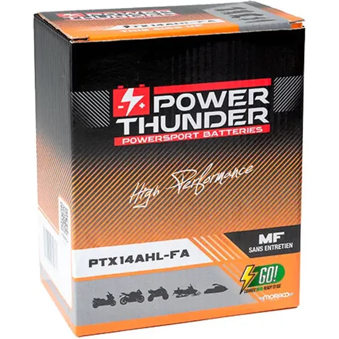 Batterij Power Thunder PTX14AHL-FA (FA) (CB14L-A2/CB14L-B2)