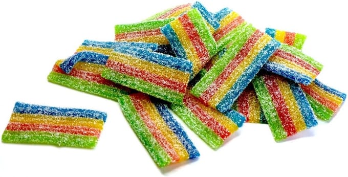 Katja - Regenboogmatjes - 12 x 500 gr - Voordeelverpakking