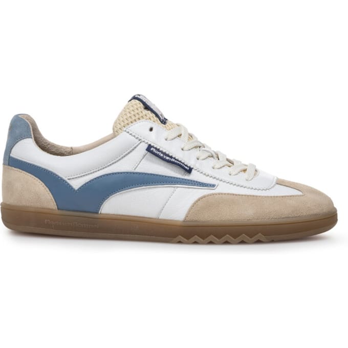 Floris Van Bommel Sfm-10224 De Zaler Sneakers - Leer - Heren - Wit - Maat 41⅓