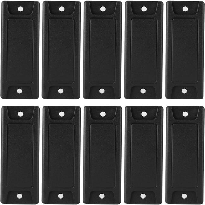 10 stuks ABS 78x30MM UHF RFID Anti-metaal Tag Strip 860~960MHZ EPC black