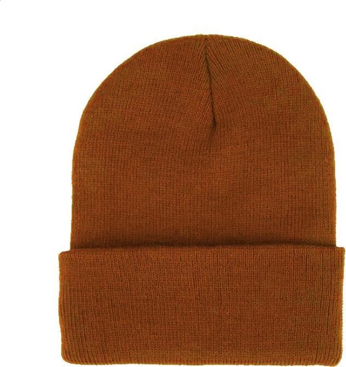 Beanie Muts Uni Bruin | Polyacryl | One Size | Fashion Favorite