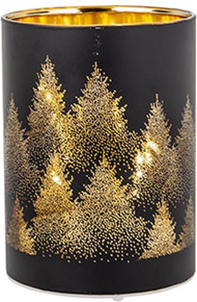 Cosy @ Home Lamp Xmas Trees Led Excl.3xaa Batt. Zwar