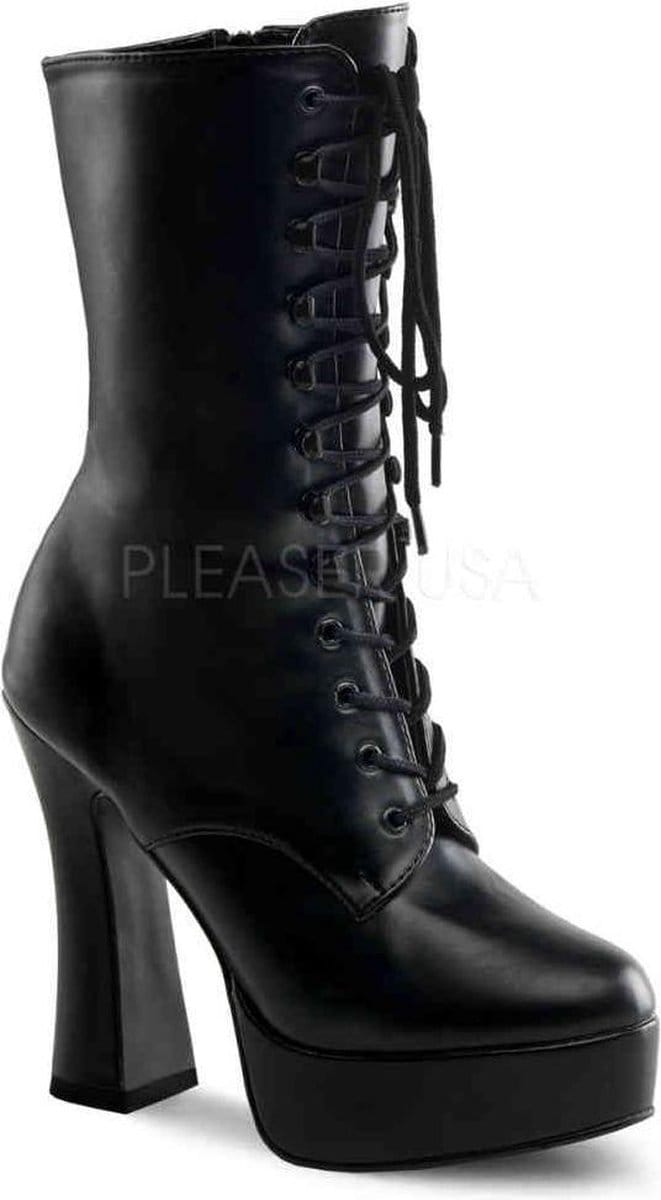 Pleaser - ELECTRA1020 Plateau Laarzen - US 14 - 45 Shoes - Zwart