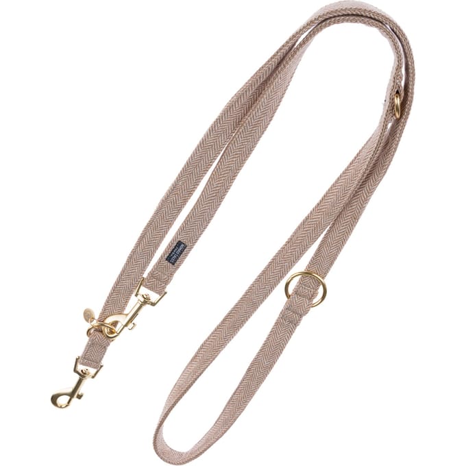 Nomad Tales Calma Hondenriem, sand - 200 cm lang, 20 mm breed
