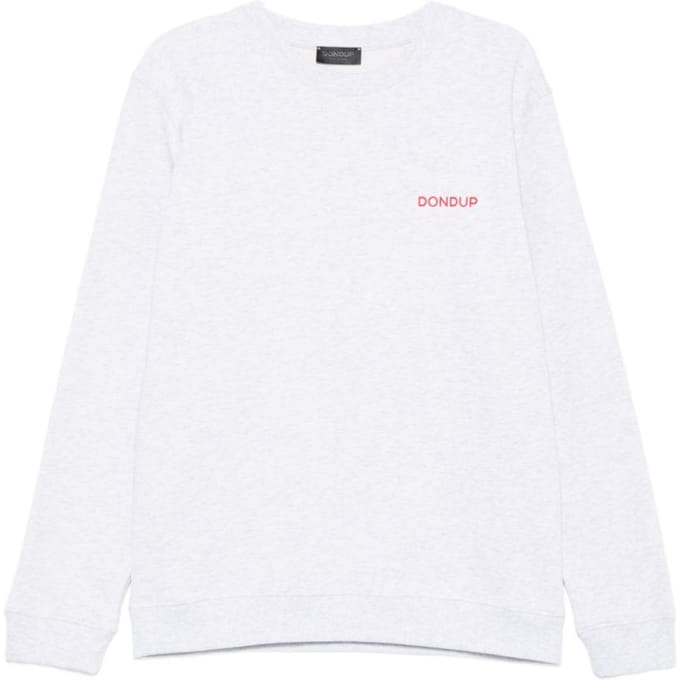 Dondup heren grijze sweatshirt micro logo