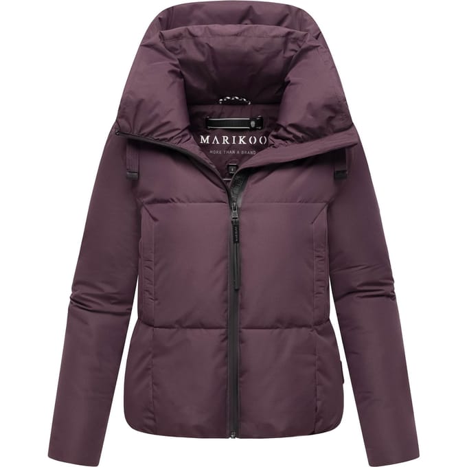 Marikoo dames winterjas Ninikaa met capuchon & fleecevoering