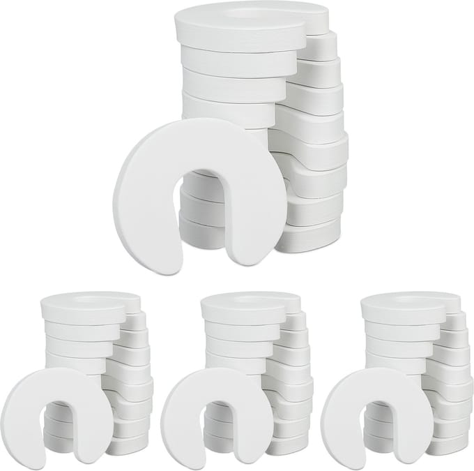 deurstopper foam - set van 40 stuks - vingerbescherming baby - klembescherming