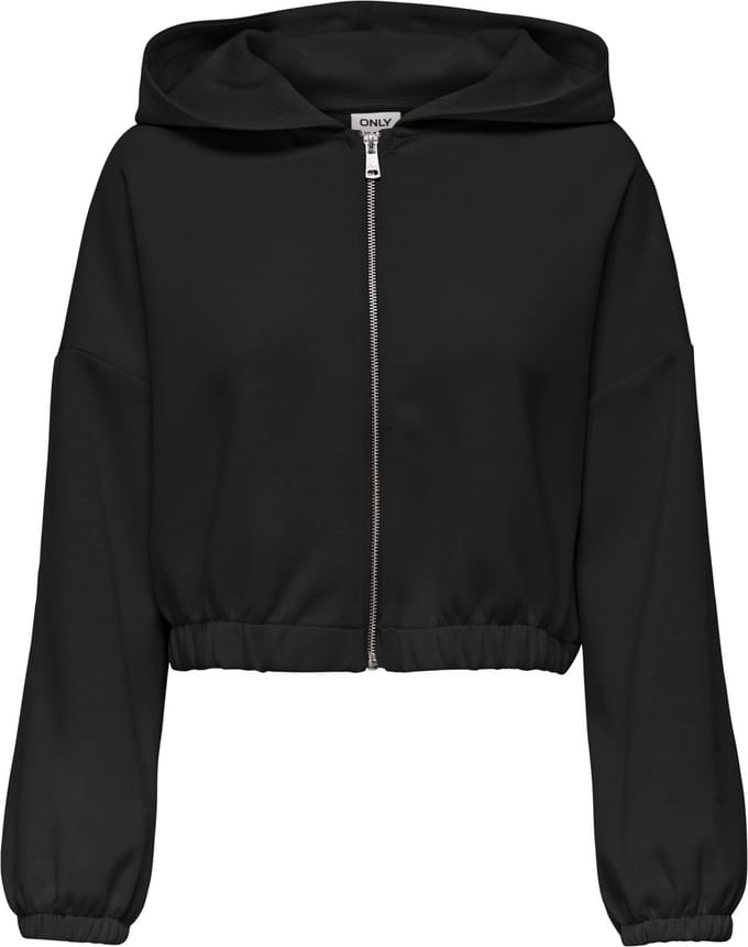 ONLY - ONLSCARLETT LS ELASTIC ZIP HOOD SWT Dames Trui