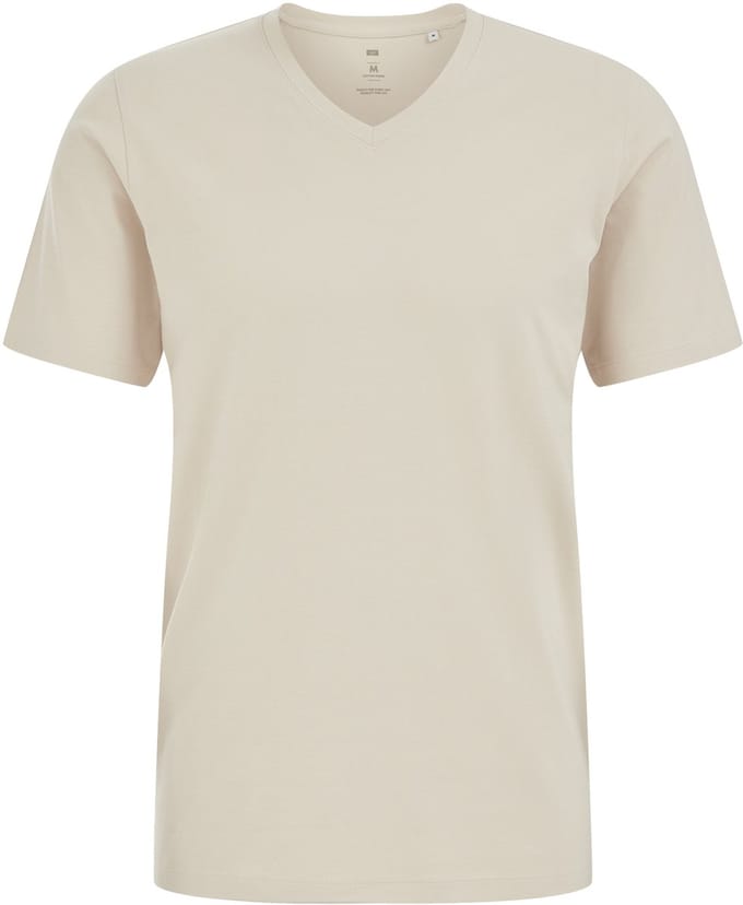 WE Fashion Heren slim fit T-shirt