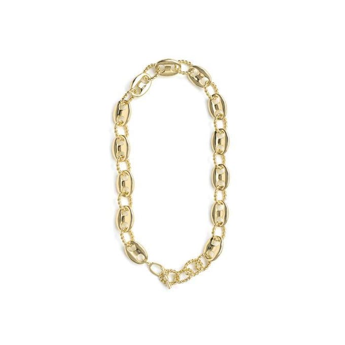 Collier - LUXENTER - Laroth - Or jaune 18 carats - 42+6 cm - Alliage métallique jaune