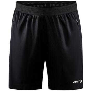 Craft Evolve Zip Pocket Short Dames - Zwart | Maat: S