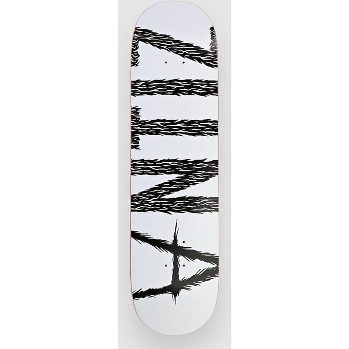 Antiz Big Script 8.125" Skateboard Deck patroon