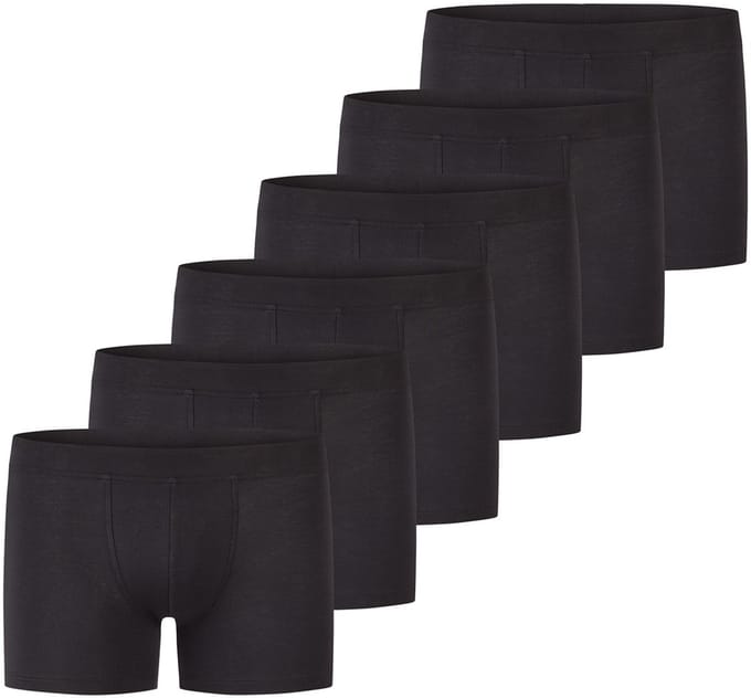 Schiesser Jongens shorts / pants 6 pack Teens Boys 95/5 Cotton