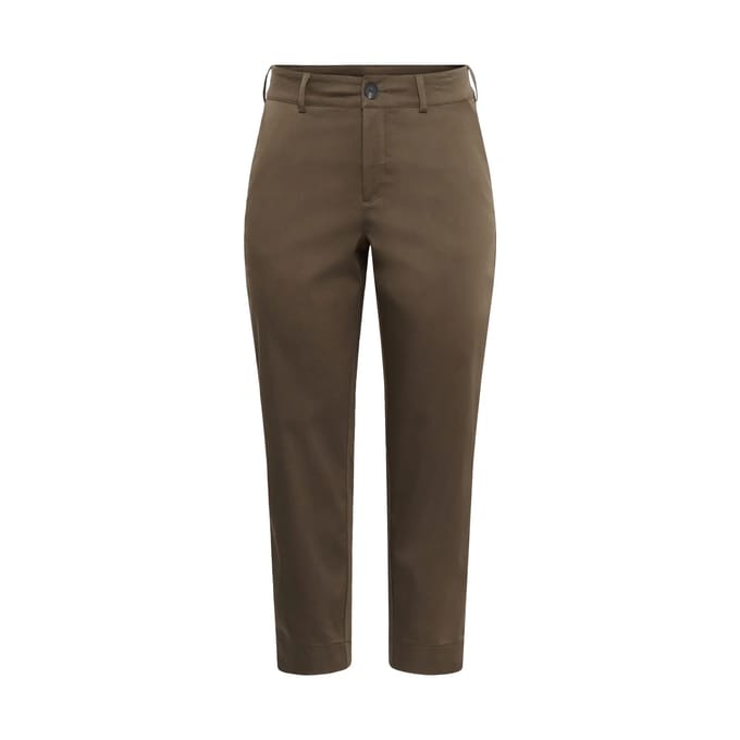 Damesbroek 7/8 chino KAFFE Curve KCLeana