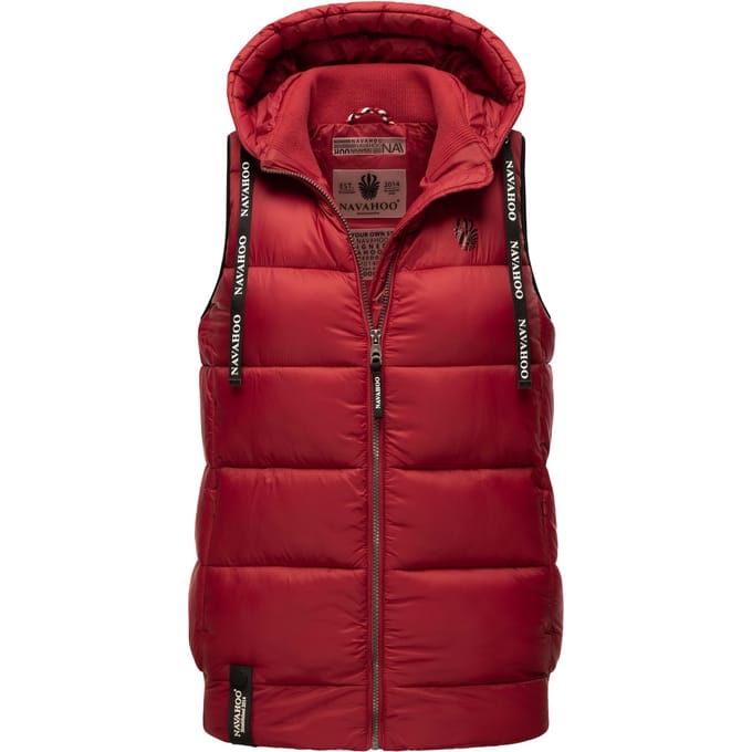 Navahoo Dames Gewatteerde Bodywarmer Kassidy – Licht & Modern met Capuchon