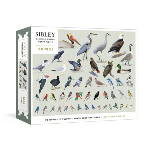 Sibley Backyard Birding Puzzle - Sibley Birds - David Allen Sibley