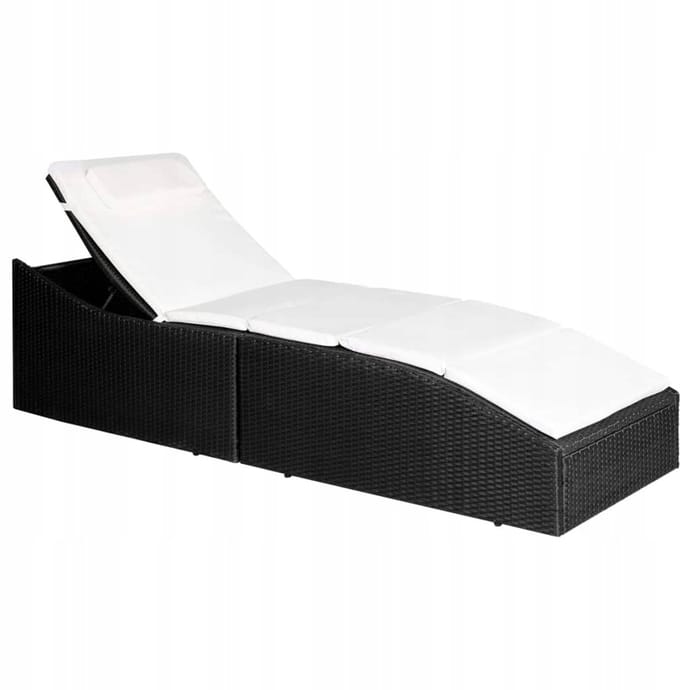 Comfortabele Loungestoel met Kussen - Tuin, Balkon, Terras