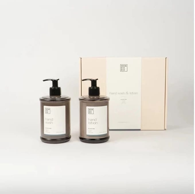 Mon Dada Home Spa giftset handwash 375ml + handlotion 375ml - Black Sea