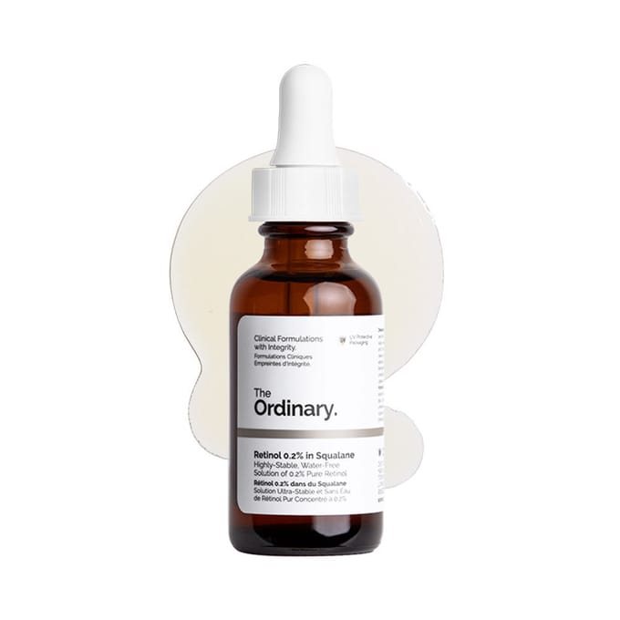 The Ordinary Rétinol 0,2% dans le Squalane Sérum Anti-Rides et Renouvellement Cutané pour Débutants 30ml white