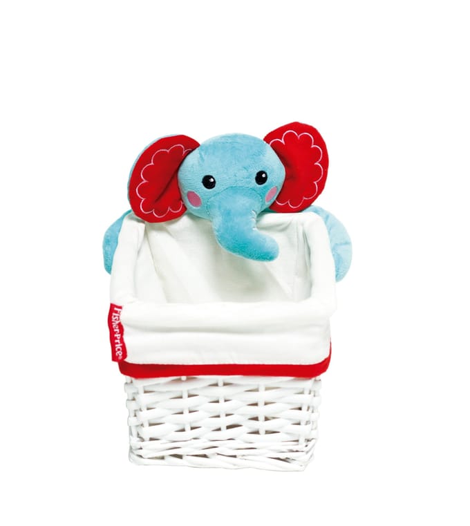 Fisher-price Opbergbox Olifant 4,16 Liter Wit/blauw