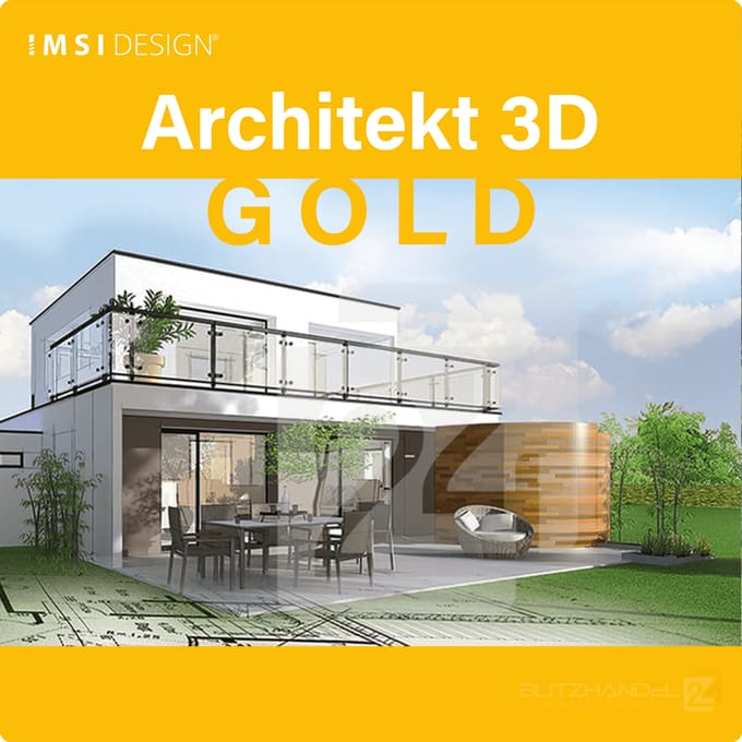 Architekt 3D 24 Gold Levensduur Duits