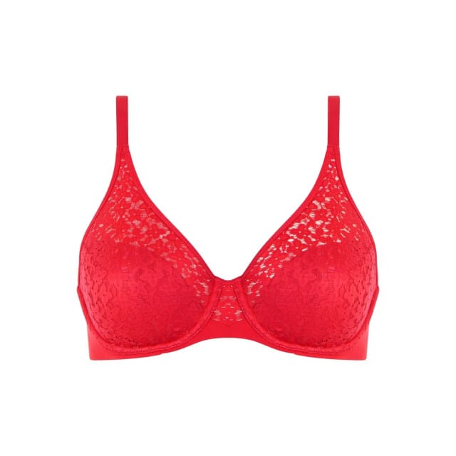 Chantelle - Norah - Beugelbh - Bedekkend - Soft Feel - POPPY RED