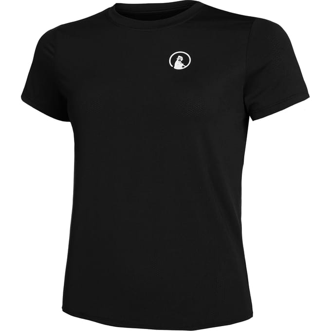 Quiet Please Retriever T-shirt Dames-Zwart