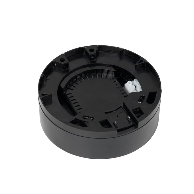 Lindby LED driver Lumaro, zwart, Ø 13 cm, 100W