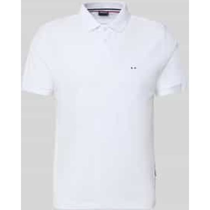 Regular fit Poloshirt van Katoen