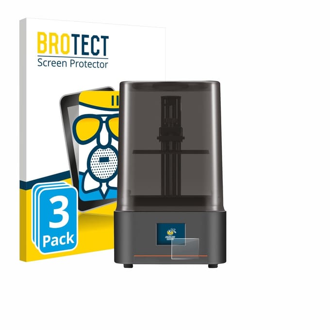 BROTECT - Screenprotector voor Anycubic Photon Mono 4 - Folie Beschermfolie Beschermglas matte 3 Stuks