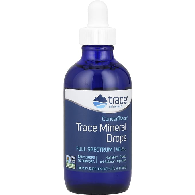 Trace, ConcenTrace, Gouttes de Minéraux Traces, 4 fl oz (118ml)