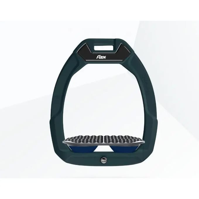 Veiligheidsemmer voor endurance paardrijden Groen/Grijs/Marine Flex-On Safe-On