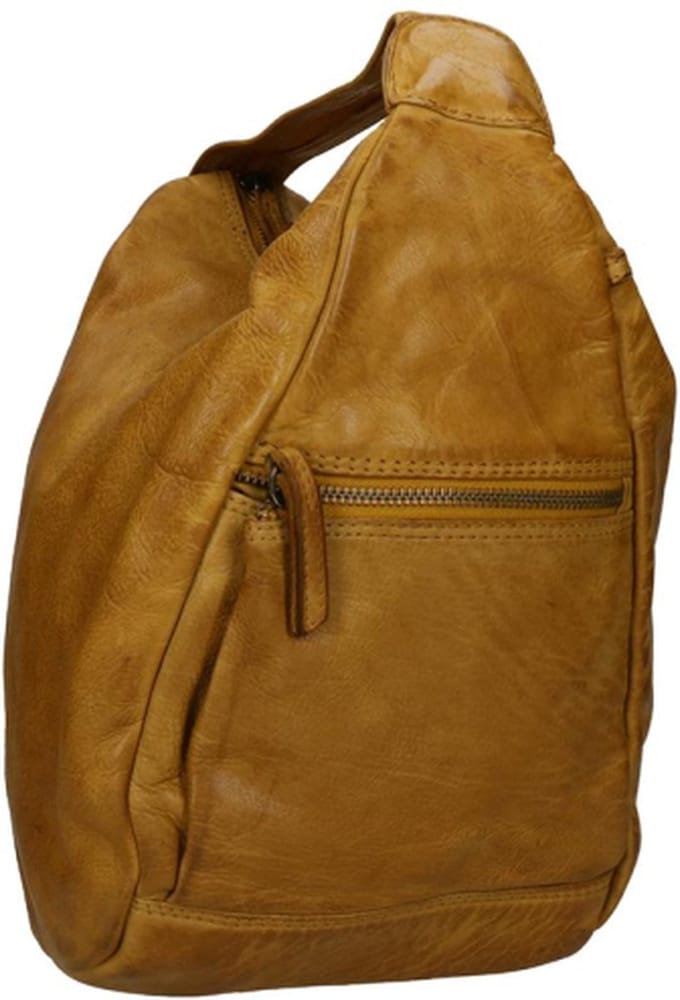 Bear Design Rugtas / Rugzak - Cow Lavato - 6 Liter - Leer - Geel