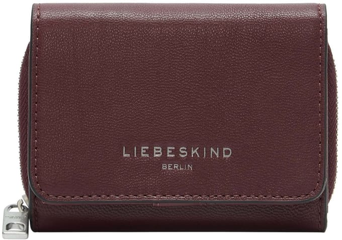 LIEBESKIND BERLIN Leren portemonnee Pablita Wallet Pomegranate wijnrood