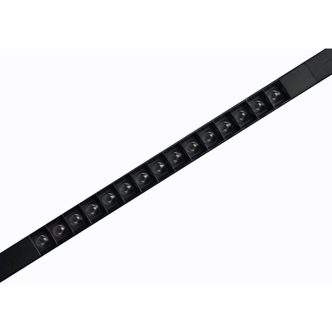 Ivela railspot Minirooler, zwart PWM 48 V 50° 3.000 K