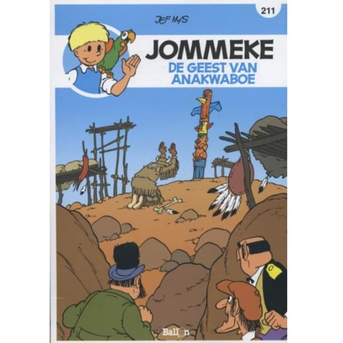 De Geest Van Anakwaboe - Jommeke - Jef Nys
