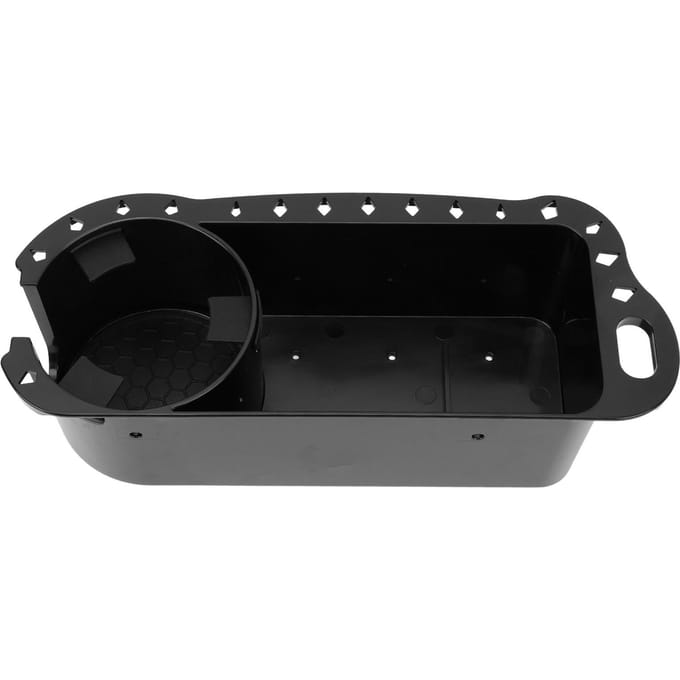 Boot Bekerhouder Multifunctionele Boot Vis Accessoires Organizer met Rubberen Lipje voor Jon Boot Bass Boot Kajak Ponton black