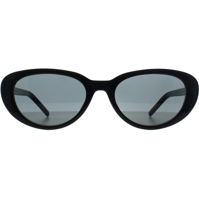 Saint Laurent Cat Eye Vrouwen Glimmend Zwart Grijs SL M154