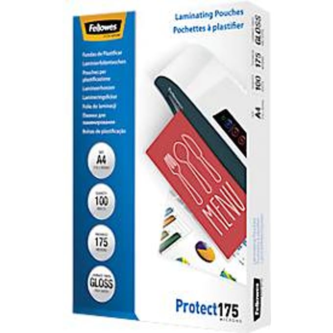 Lamineerhoezen A4 175 Micron – 100 Stuks – Glanzend – Premium Bescherming – Geschikt voor Alle Lamineermachines