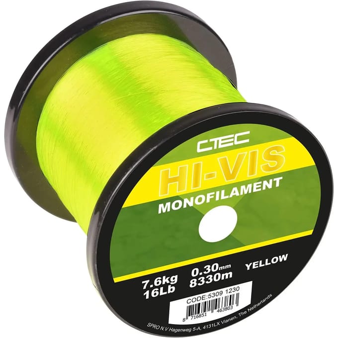 Ctec Hi-vis 8330 M Monofilament Bruin 0.300 mm
